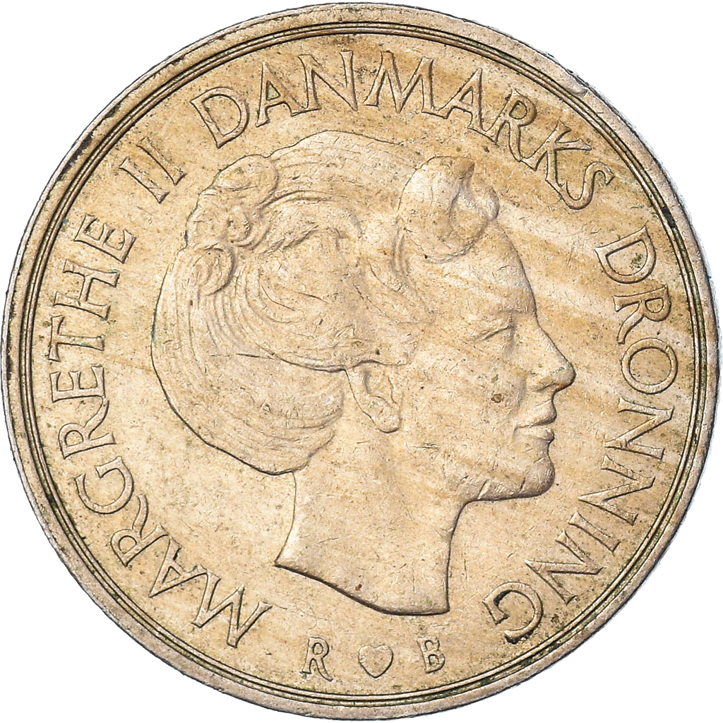 Moneda, Dinamarca, Krone, 1983