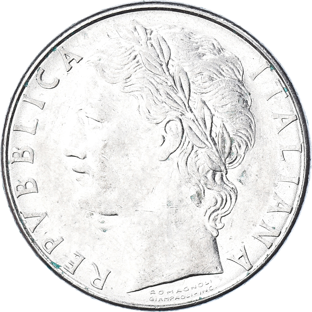 Coin, Italy, 100 Lire, 1987