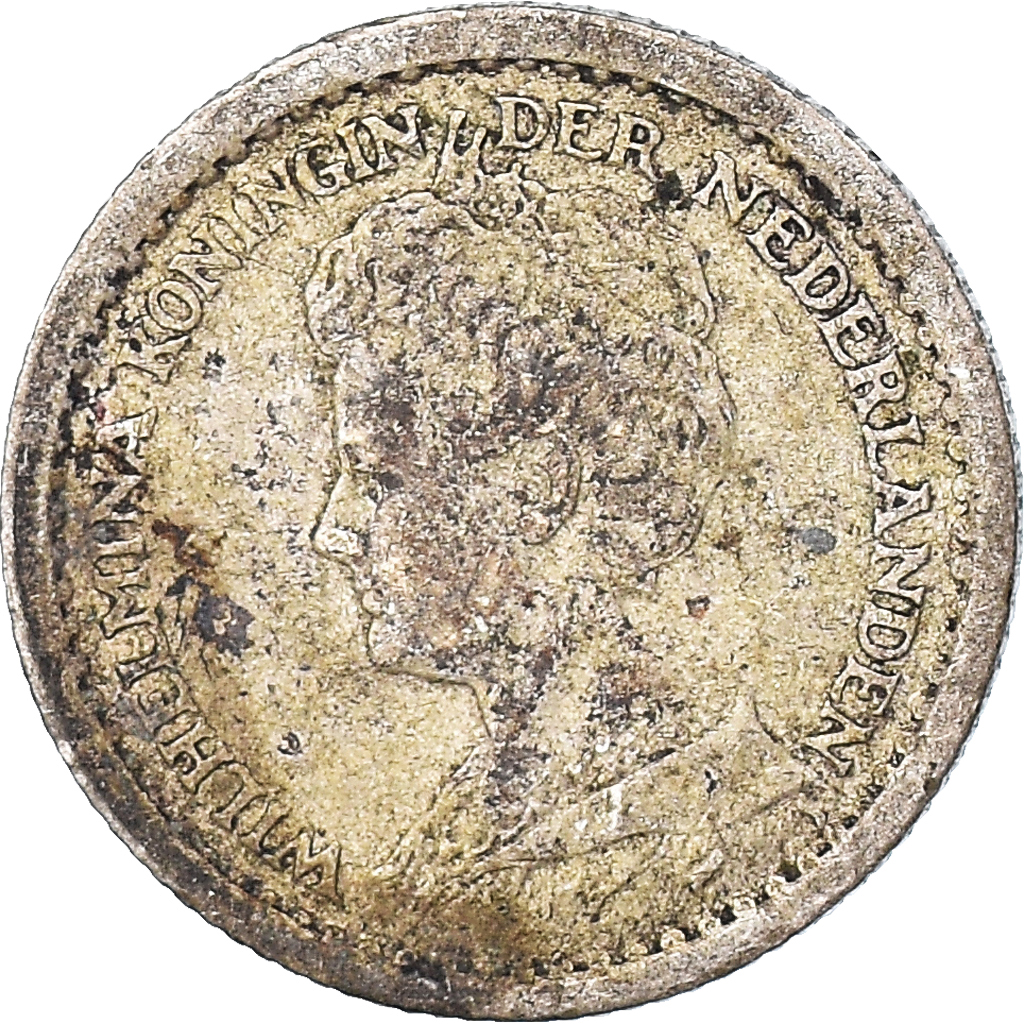 Coin, Netherlands, 10 Cents, 1917