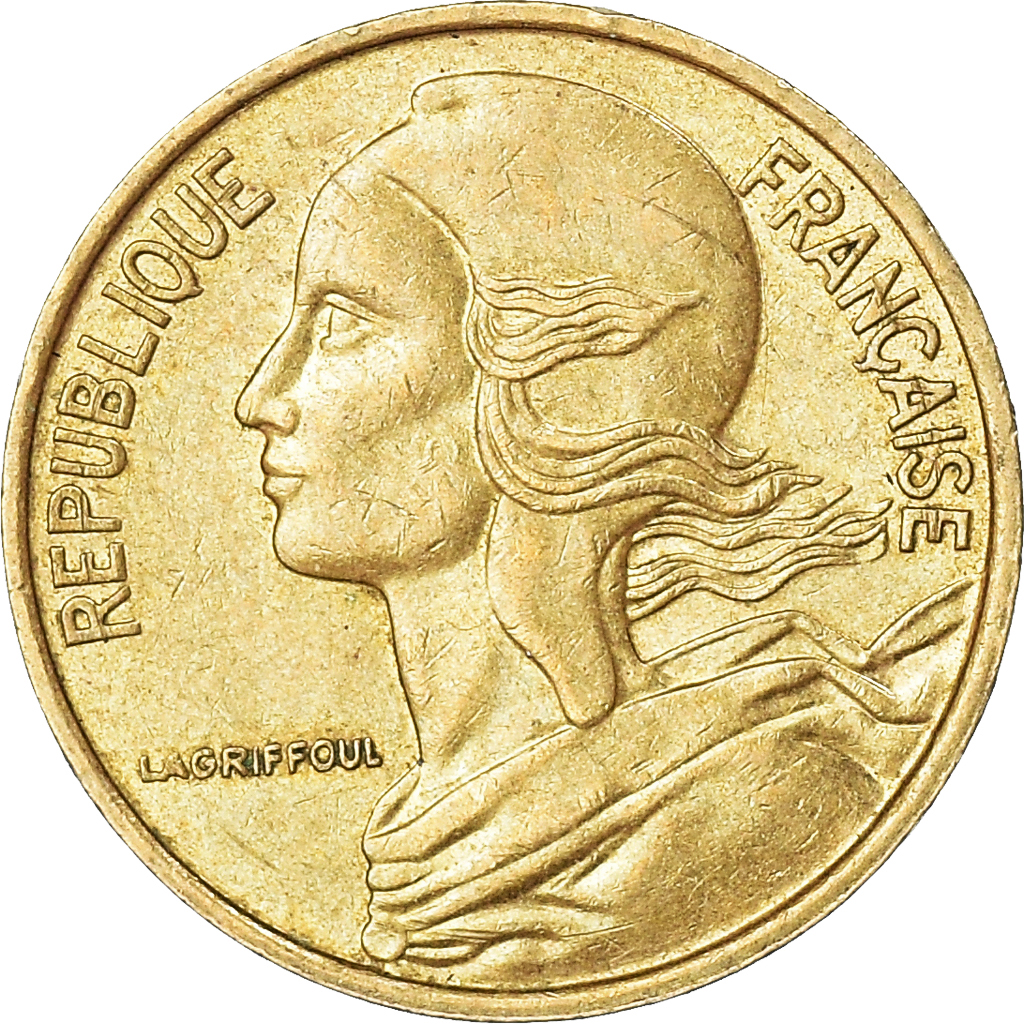 Moneda, Francia, 5 Centimes