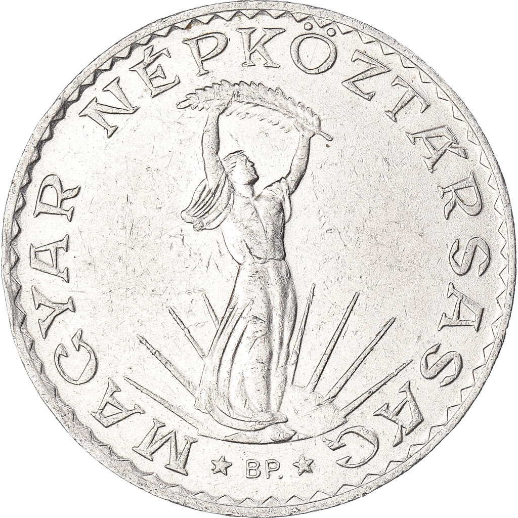 Moneda, Hungría, 10 Forint, 1971