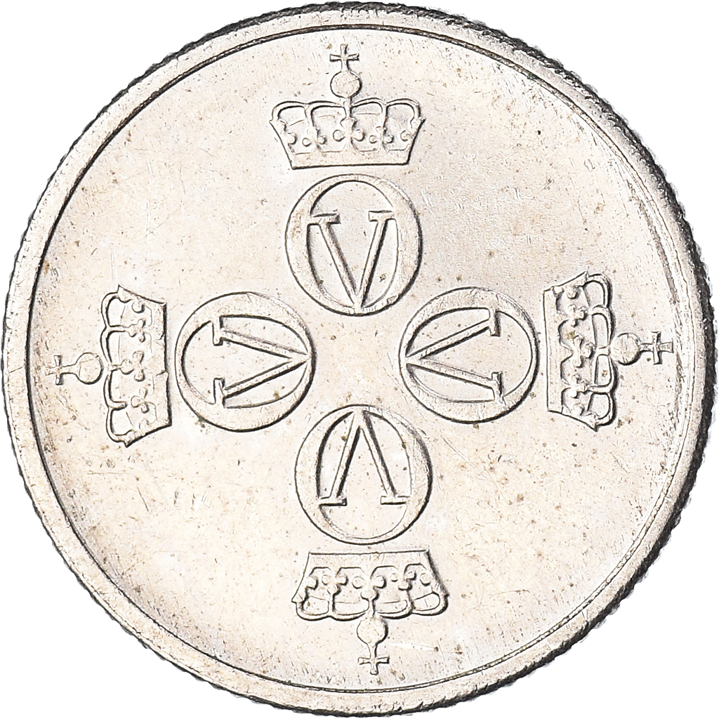 Moneda, Noruega, 25 Öre, 1981
