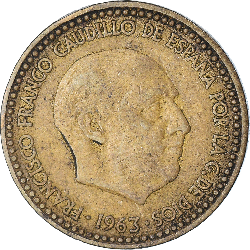 Moneda, España, Peseta, 1964
