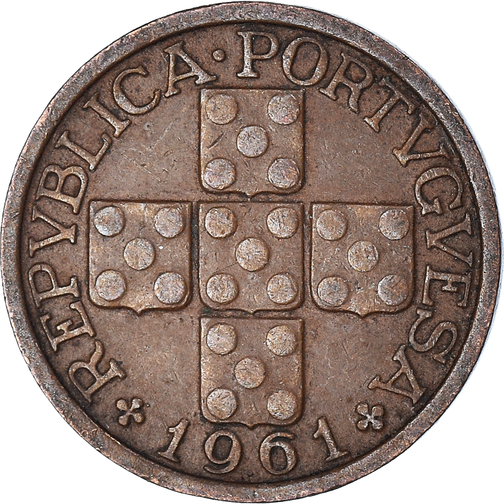 Moneda, Portugal, 10 Centavos, 1961