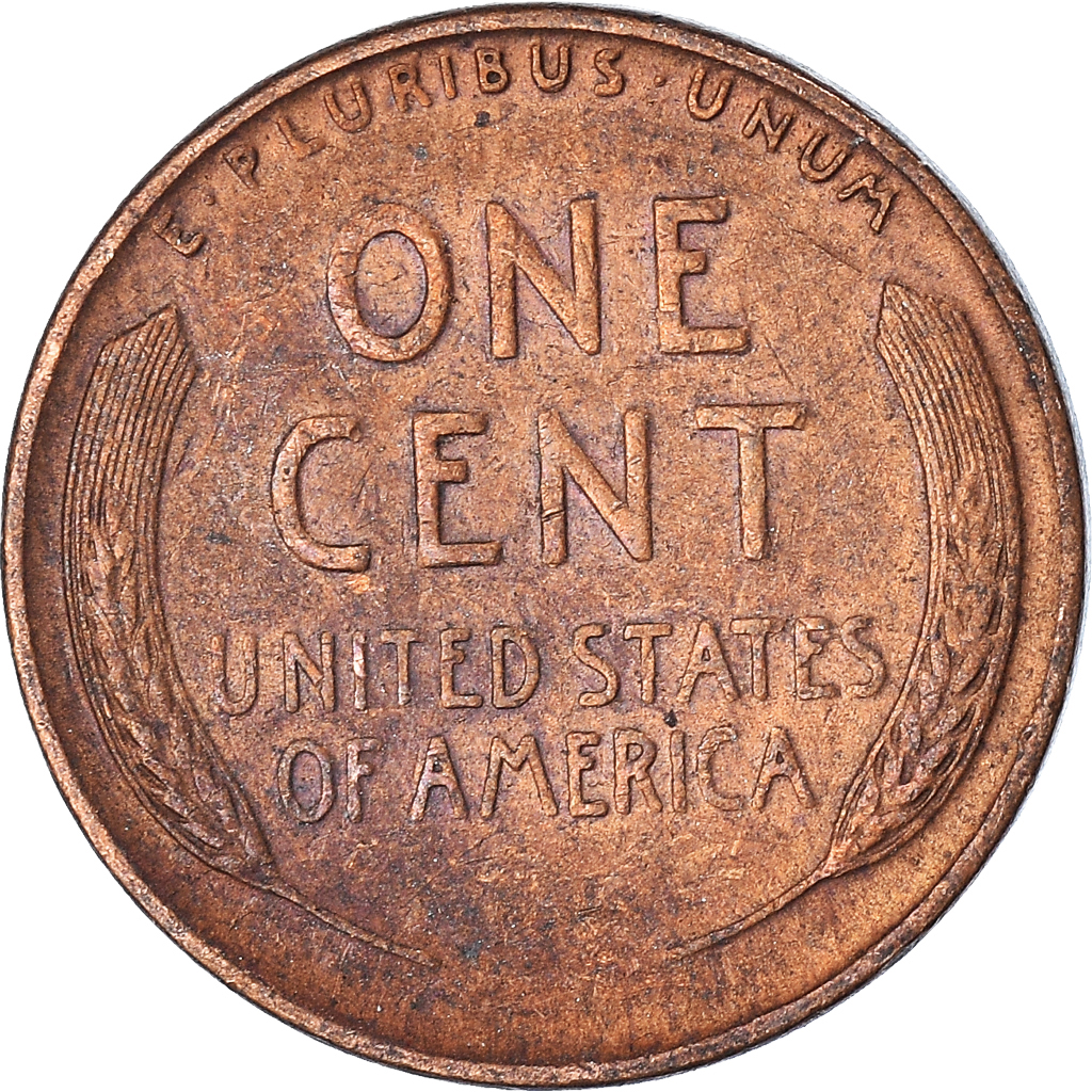 Moneda, Estados Unidos, Cent, 1940