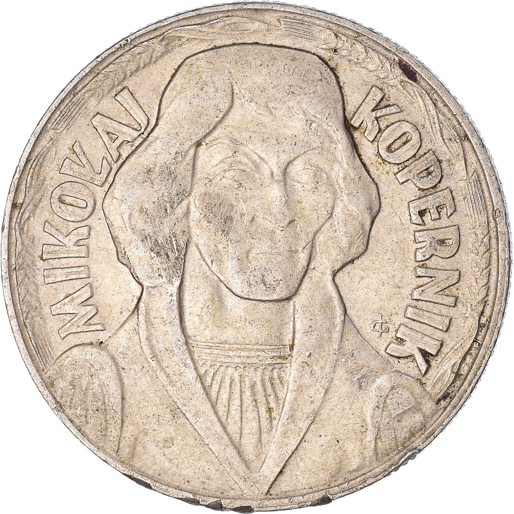 Moneda, Polonia, 10 Zlotych, 1968