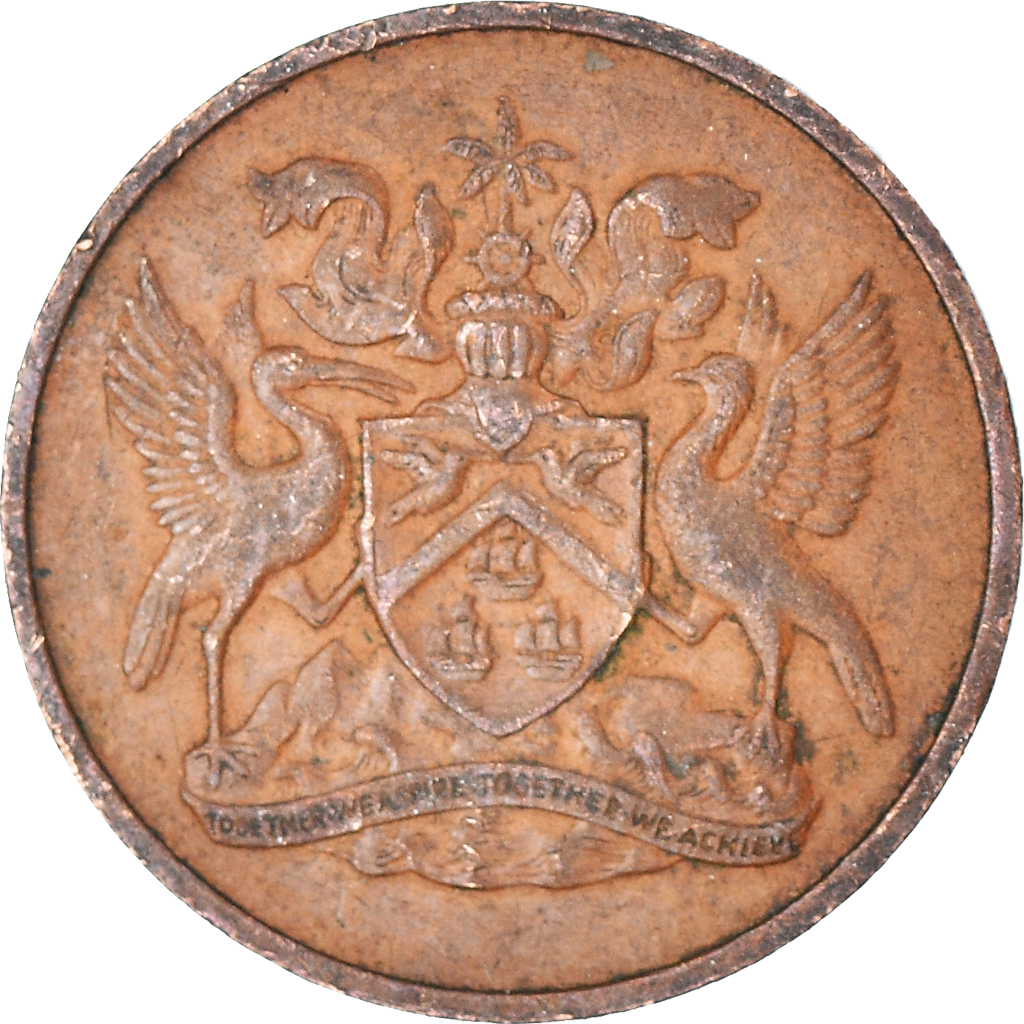 Moneda, TRINIDAD & TOBAGO, Cent, 1971