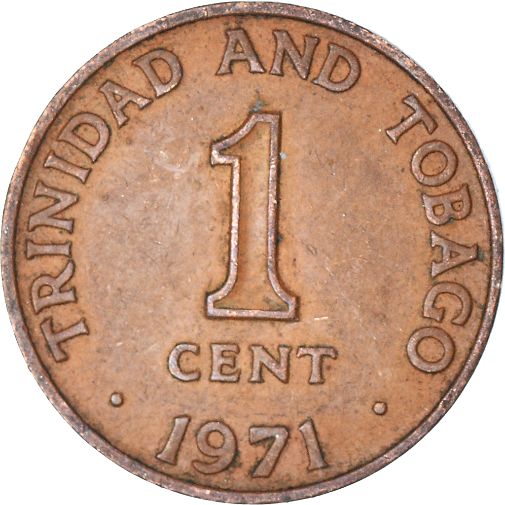 Moneda, TRINIDAD & TOBAGO, Cent, 1971