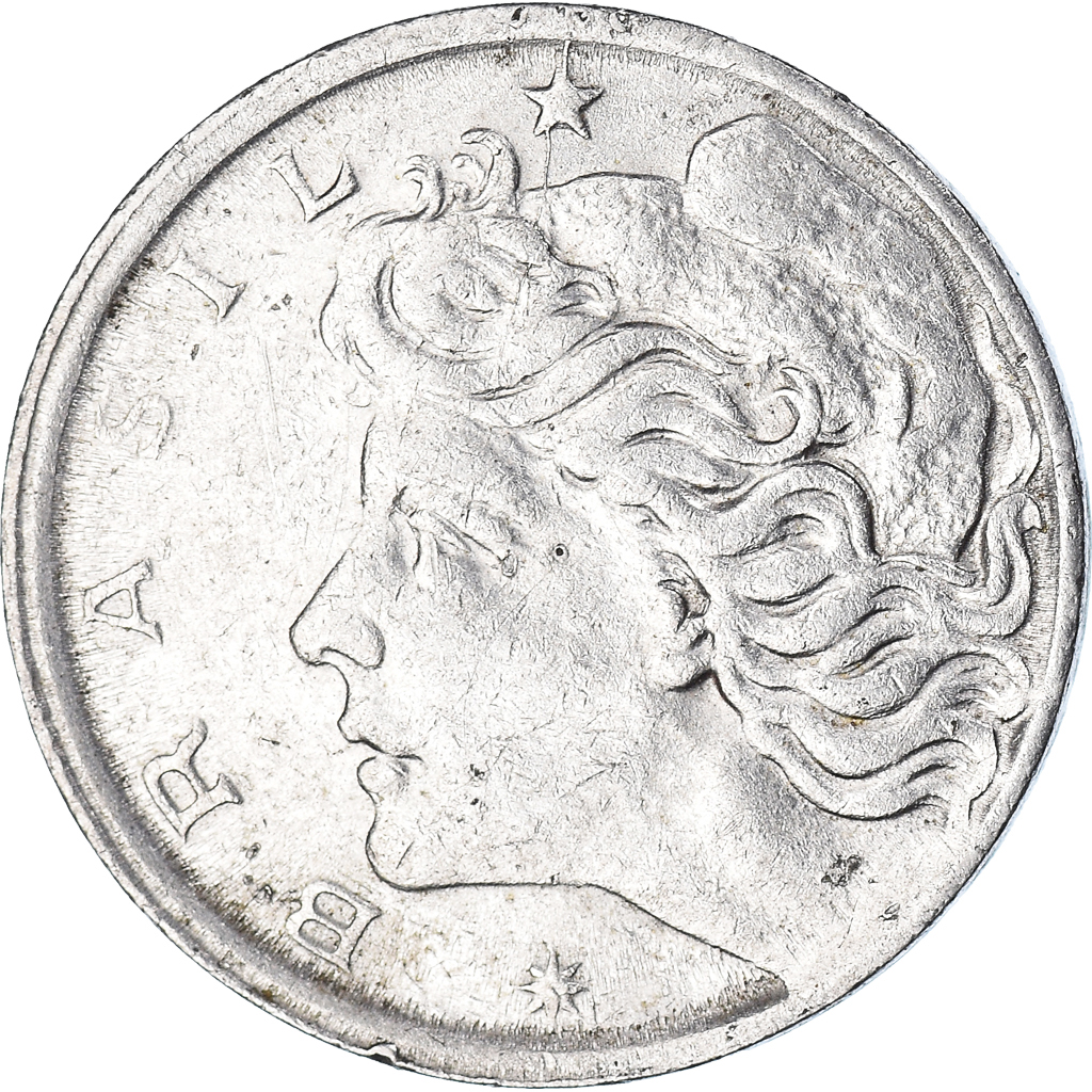 Moneda, Brasil, 2 Centavos, 1969