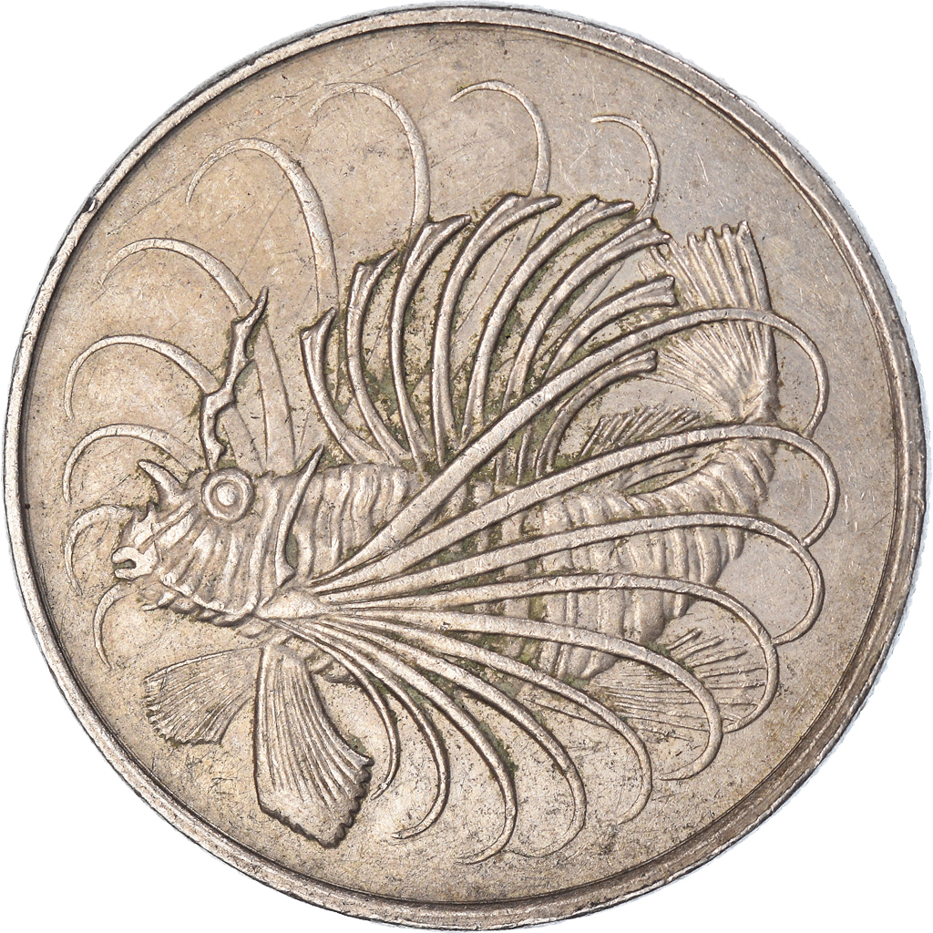Moneda, Singapur, 50 Cents, 1981