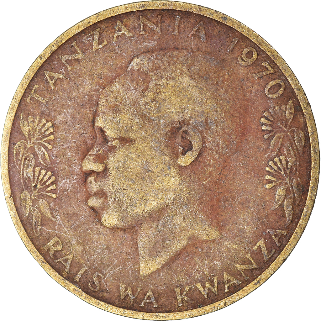 Coin, Tanzania, 20 Senti, 1970