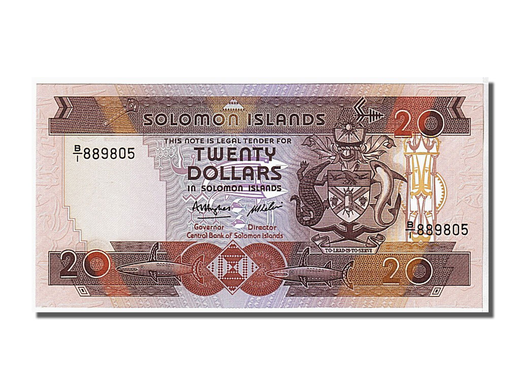 Banknote, Solomon Islands, 20 Dollars, 1986, UNC(65-70)
