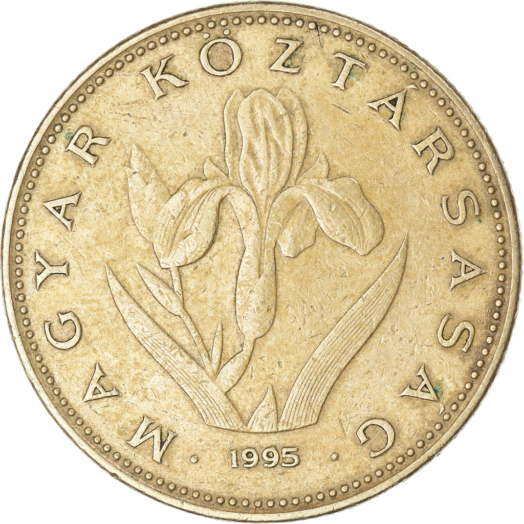 Moneda, Hungría, 20 Forint, 1995