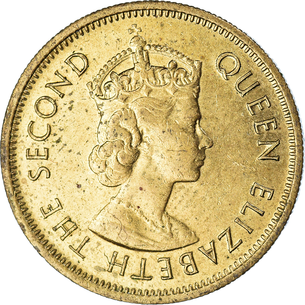 Moneda, Hong Kong, 10 Cents, 1978