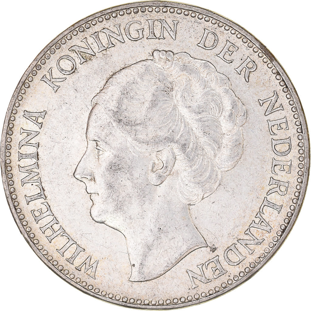 Coin, Netherlands, Wilhelmina I, Gulden, 1938, Utrecht, , Silver