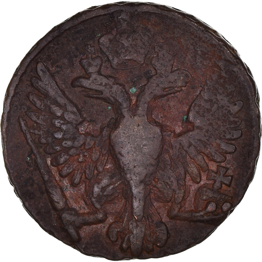 て*ョ様 1749年 ロシア帝国Denga 銅貨PCGS 認定　XF45 て*ョ様 1749年 ロシア帝国Denga 銅貨PCGS 認定 XF45 て*ョ