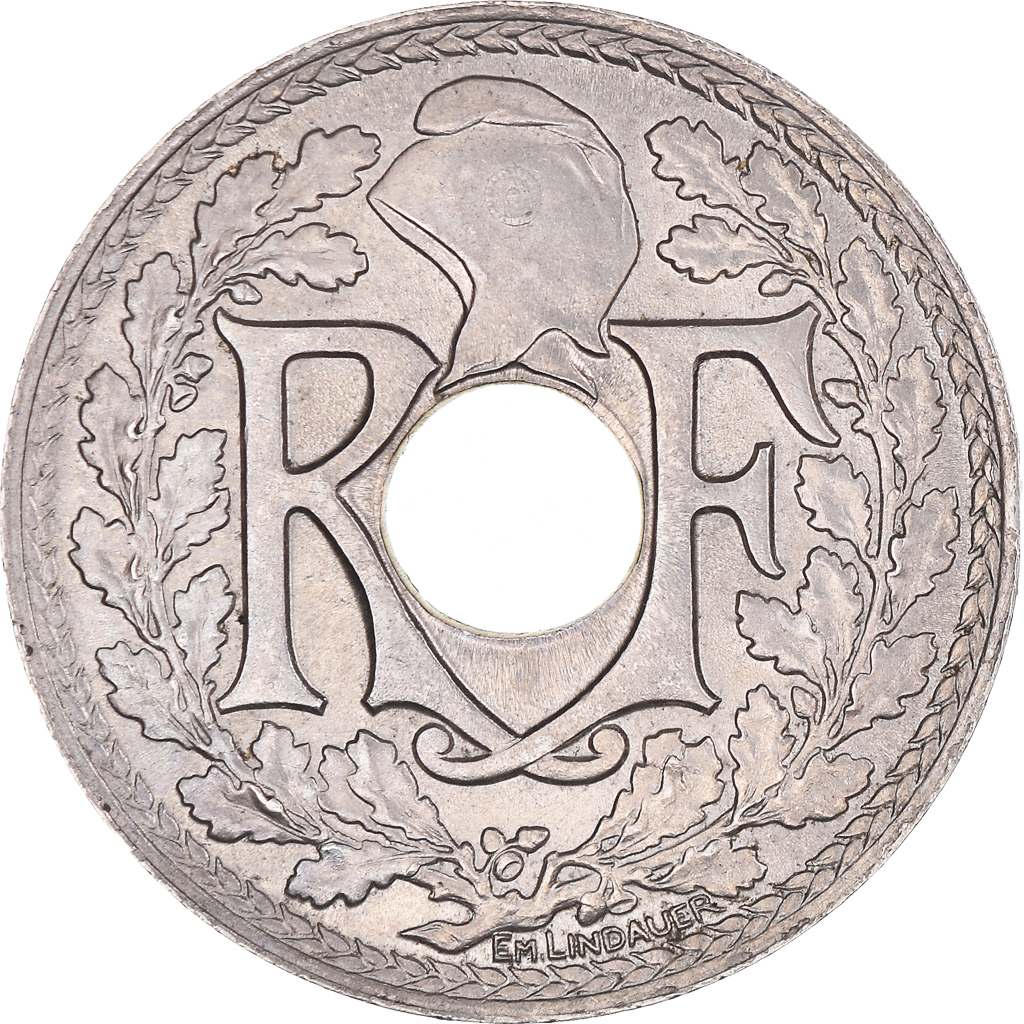 Coin, France, Lindauer, 25 Centimes, 1916, , Nickel, KM:867