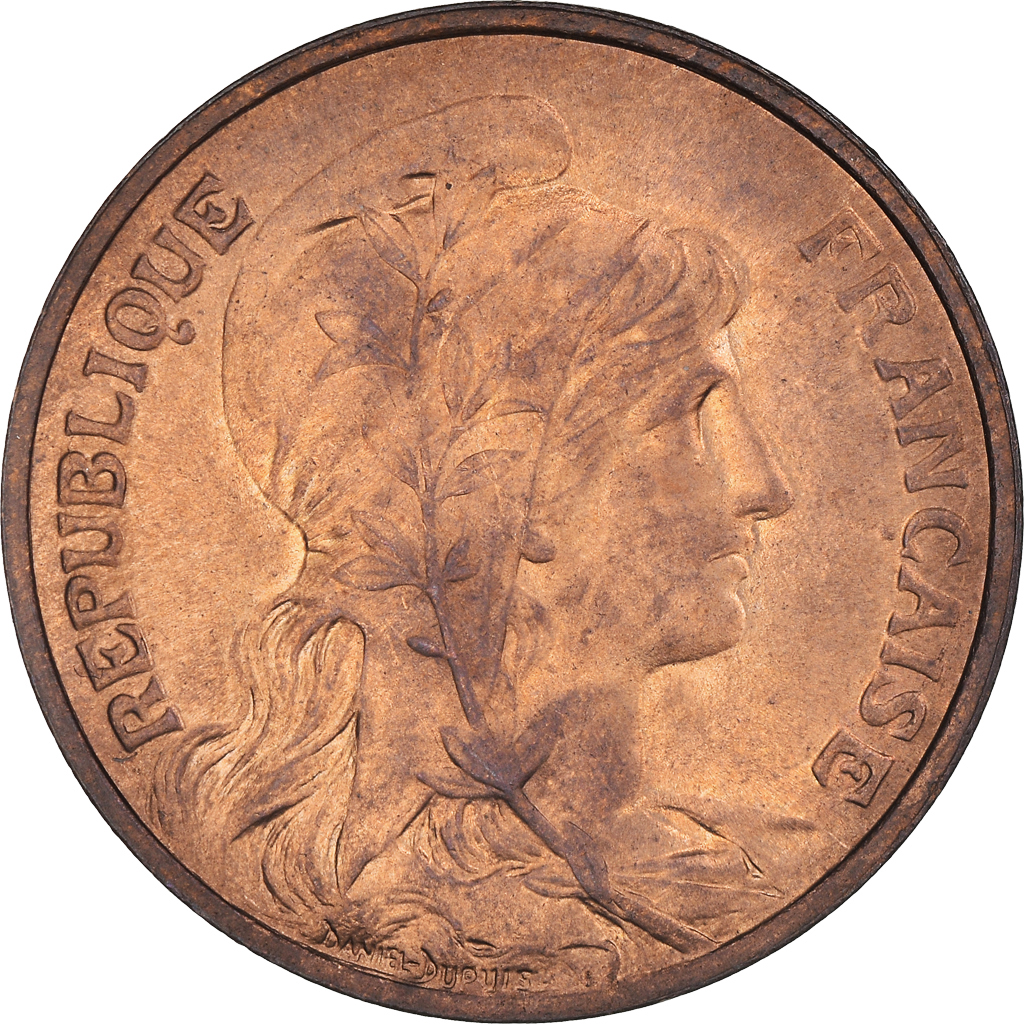 Coin, France, Dupuis, 10 Centimes, 1898, Paris, , Bronze, KM:843