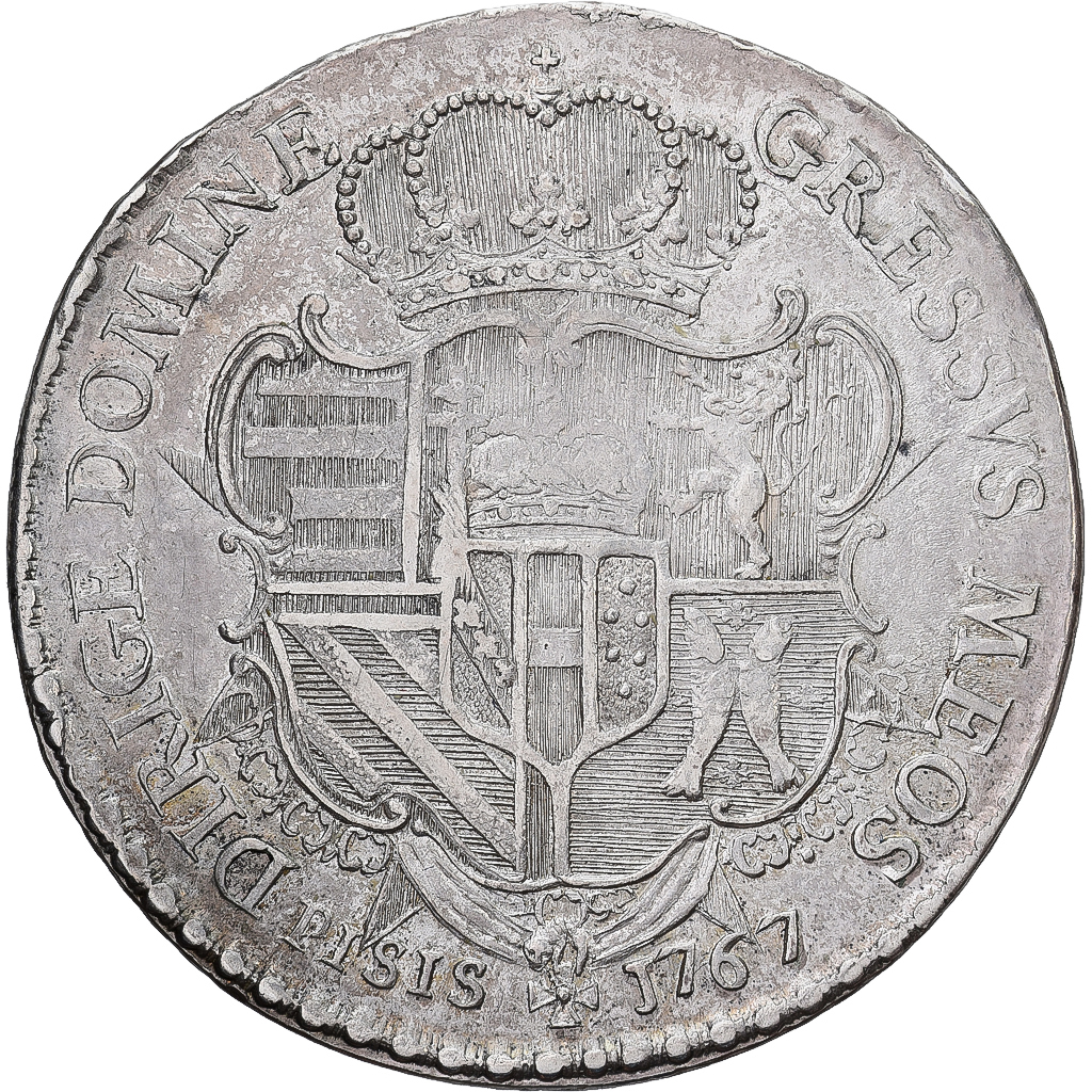 Coin, ITALIAN STATES, TUSCANY, Pietro Leopoldo, Francescone, 10 Paoli, 1767
