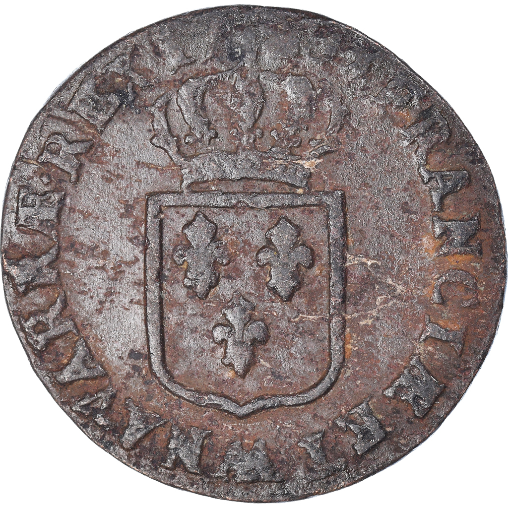 Coin, France, Louis XVI, Sol ou sou, Sol, 1783, Metz, , Copper