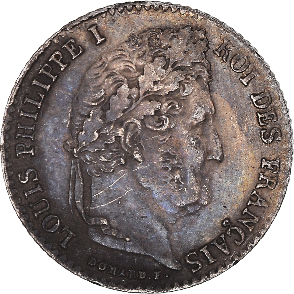 Coin, France, Louis-Philippe, 1/4 Franc, 1835, Paris, , Silver