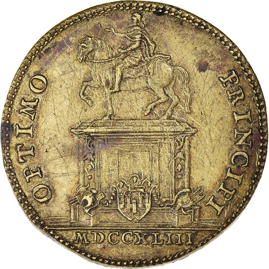 France, Token, Louis XV, Optimo Principi, 1753, , Brass