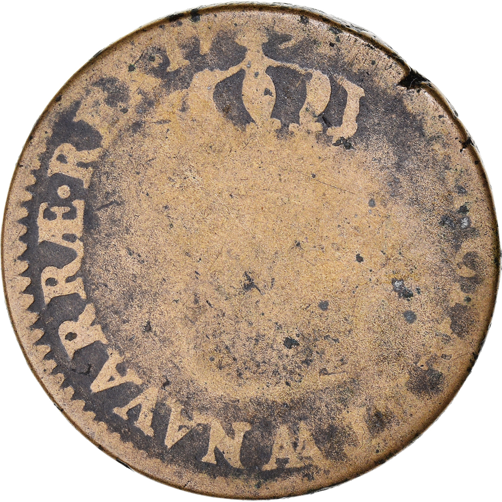 Coin, France, Louis XVI, Sol, 17[??], Metz, , Copper, Gadoury:350