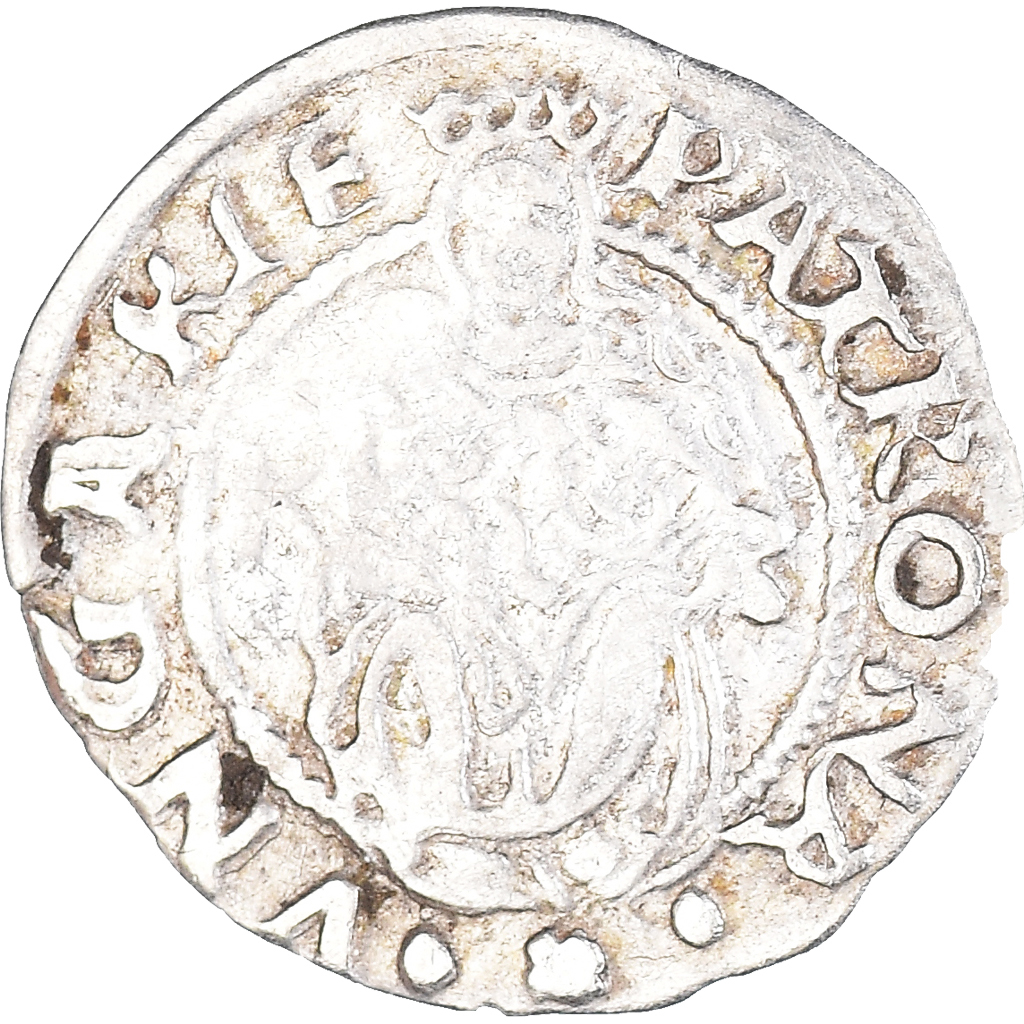 Coin, Hungary, Ferdinand I, Denier de la Vierge à l'Enfant, 1554, Kremnitz
