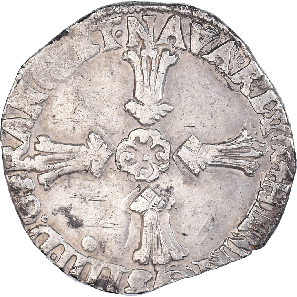 Coin, France, Henri IV, 1/4 Ecu, 1604, Rennes, , Silver, KM:27.6