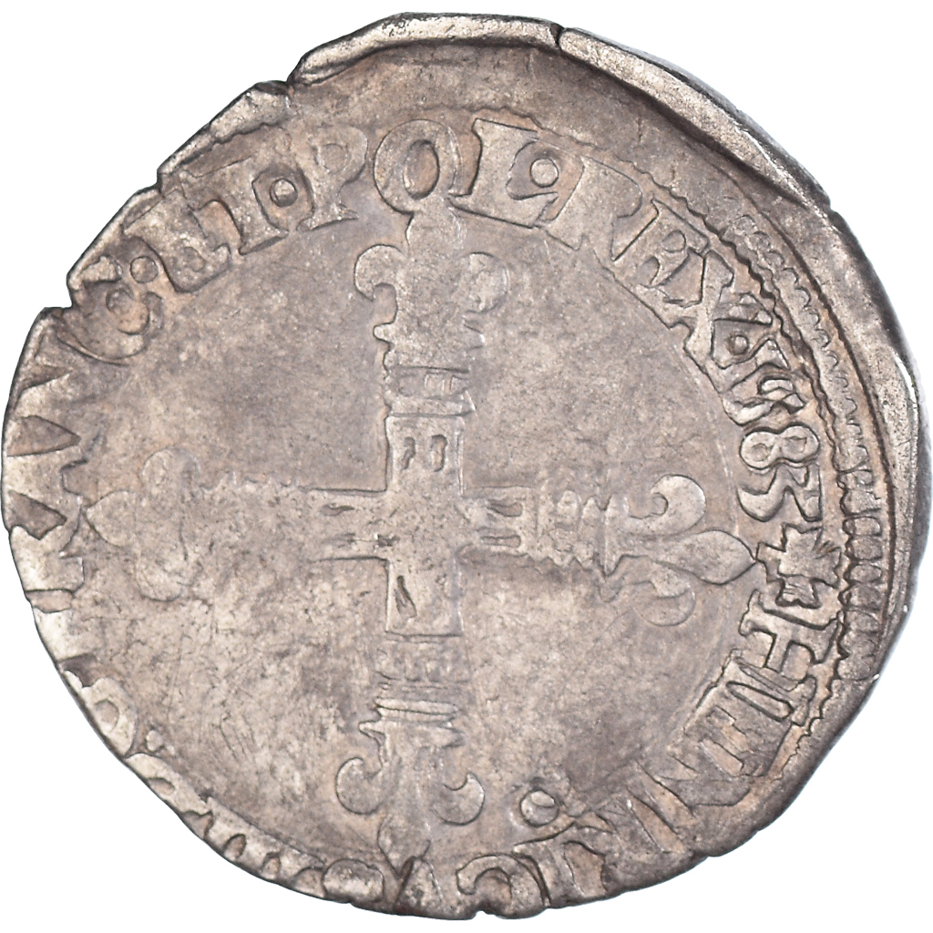 Coin, France, Henri III, 1/8 Ecu, 1583, Nantes, , Silver, Duplessy:1134