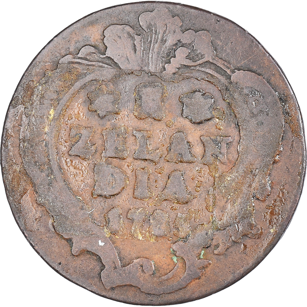 Coin, Netherlands, ZEELAND, Duit, 1785, Middelbourg, , Copper, KM:101.1