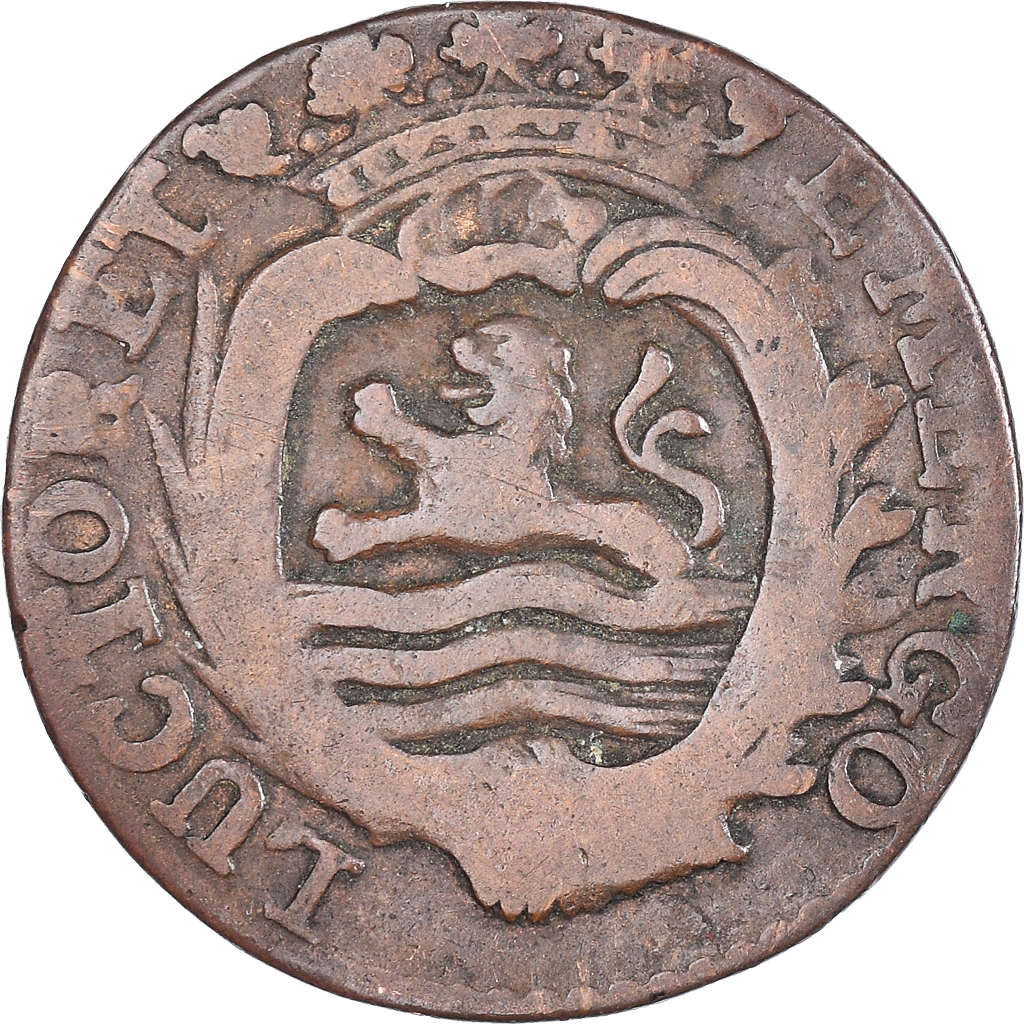 Coin, Netherlands, ZEELAND, Duit, 1780, Middelbourg, , Copper, KM:101.1