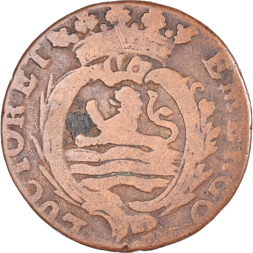 Coin, Netherlands, ZEELAND, Duit, 1769, Middelbourg, , Copper, KM:101.1