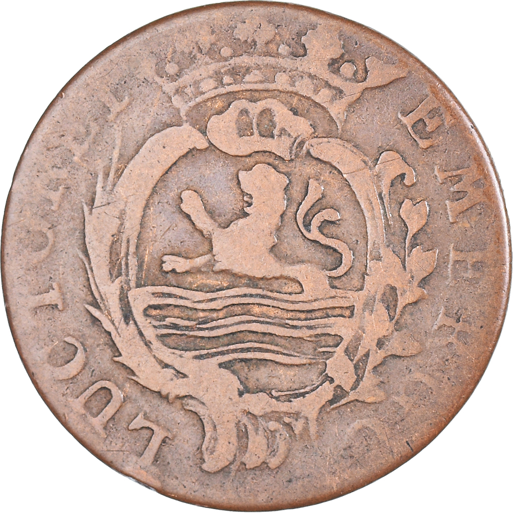 Coin, Netherlands, ZEELAND, Duit, 1789, Middelbourg, , Copper, KM:101.1
