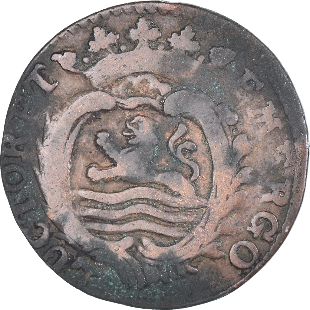 Coin, Netherlands, ZEELAND, Duit, 1783, Middelbourg, , Copper, KM:101.1