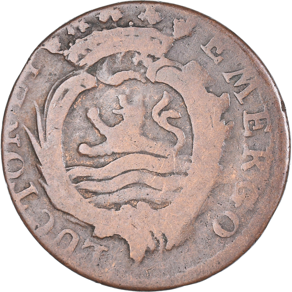 Coin, Netherlands, ZEELAND, Duit, 1787, Middelbourg, , Copper, KM:101.1