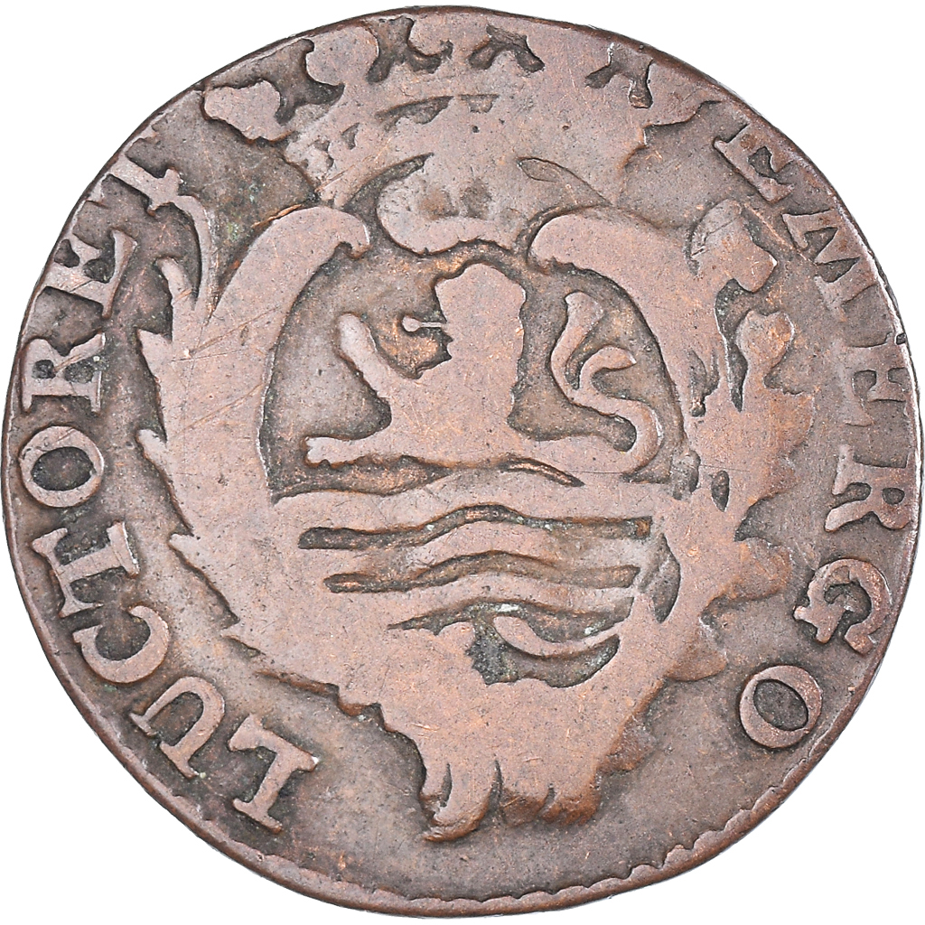 Coin, Netherlands, ZEELAND, Duit, 1787, Middelbourg, , Copper, KM:101.1
