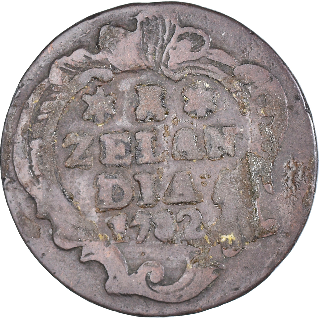 Coin, Netherlands, ZEELAND, Duit, 1782, Middelbourg, , Copper, KM:101.1