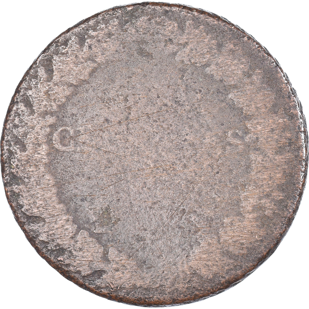 Moneda, Francia, Dupré, 5 Centimes, BC, Cobre, Gadoury:126