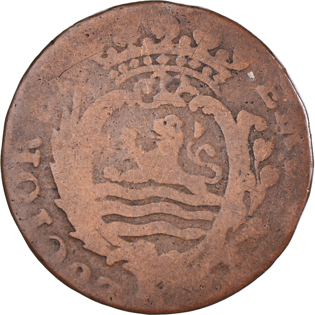Coin, Netherlands, ZEELAND, Duit, 1766, Middelbourg, , Copper, KM:101.1