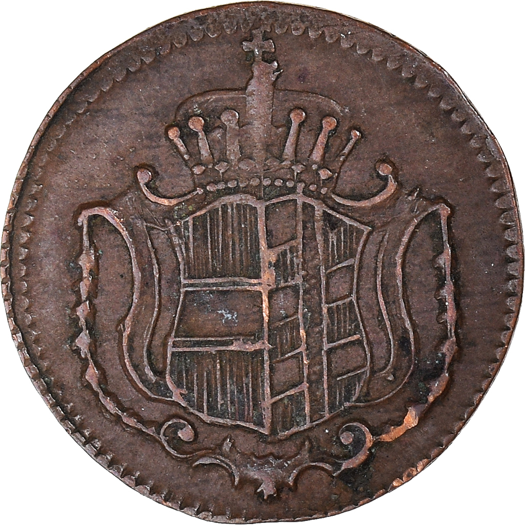 Coin, German States, FURTHER AUSTRIA, Josef II, Heller, 1791, Günzburg