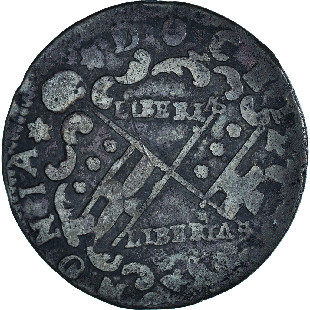 Coin, ITALIAN STATES, PAPAL STATES-BOLOGNA, Benedict XIII, 1/2 Bolognino, 1727