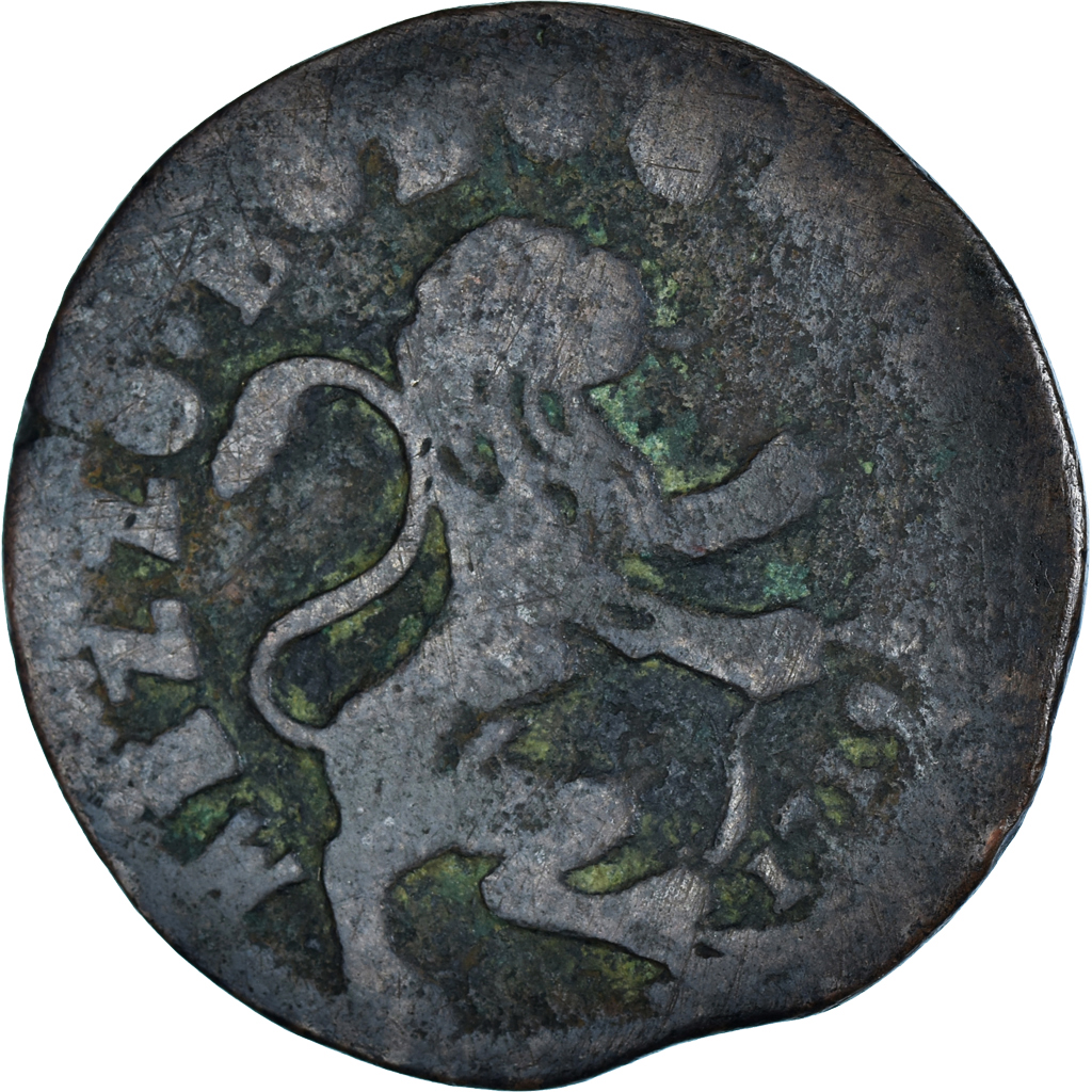 Coin, ITALIAN STATES, PAPAL STATES-BOLOGNA, Clement XI, 1/2 Bolognino, 1719