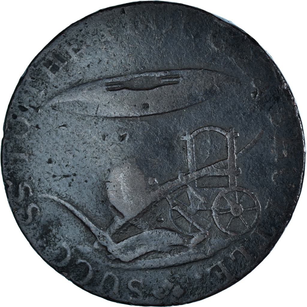 Great Britain, Halfpenny Token, Market Norwich, 1791, , Copper