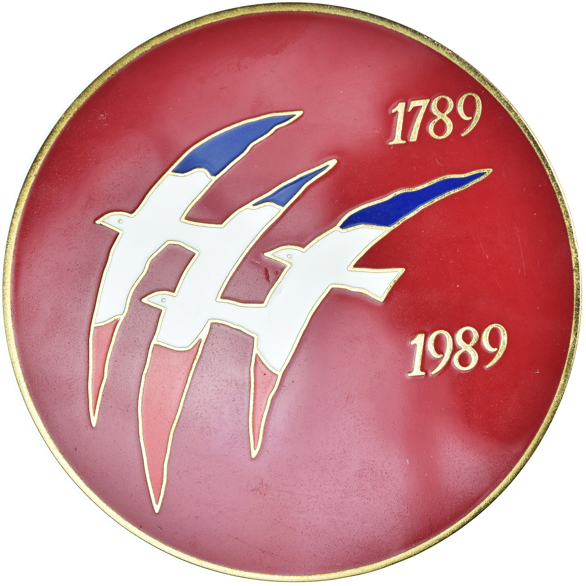 France, Medal, Bicentenaire de la Révolution Française, 1988, Arthus Bertrand