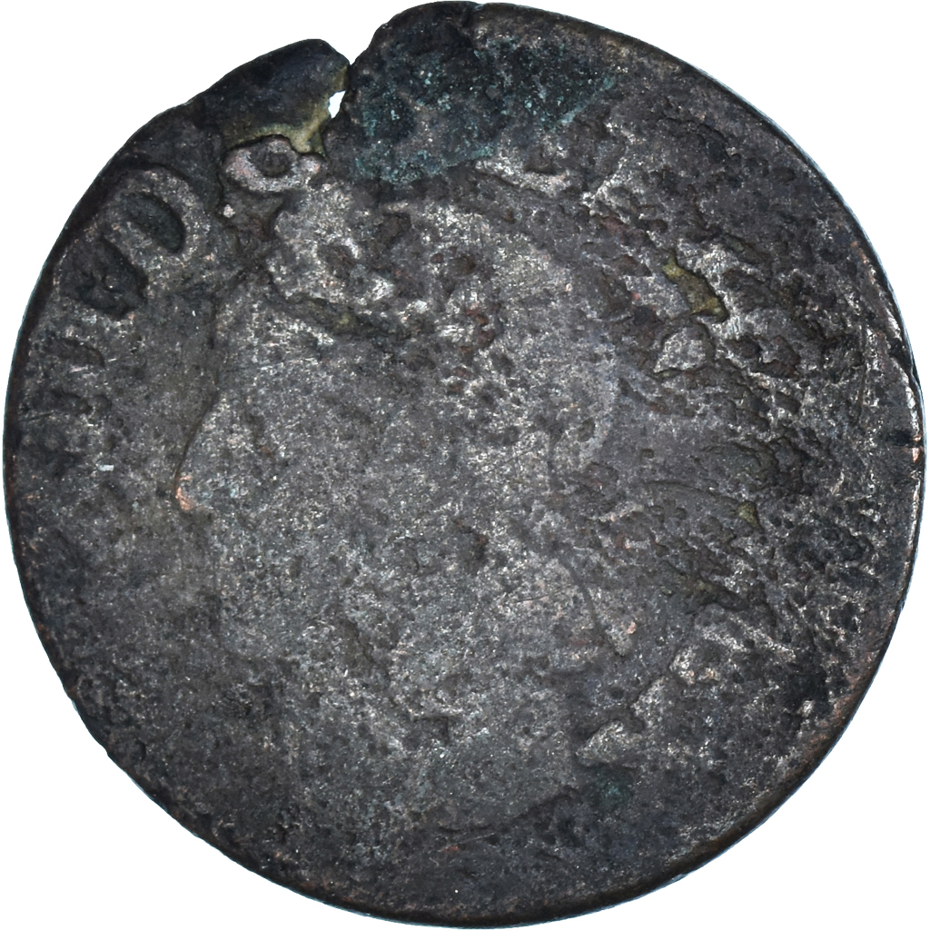 Coin, France, Louis XIII, Double Tournois, , Copper, Gadoury:12