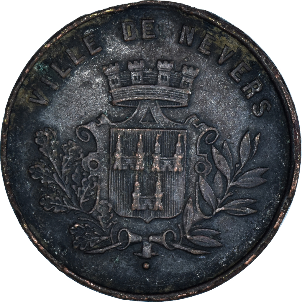France, Token, Concours Régional de Nevers, 1872, , Bronze