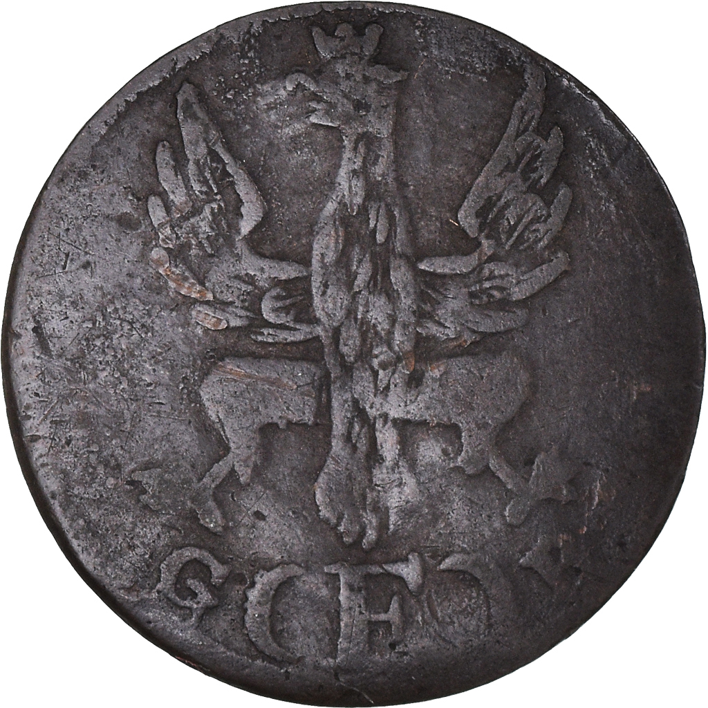 Coin, German States, FRANKFURT AM MAIN, Heller, 1821, Frankfurt, 