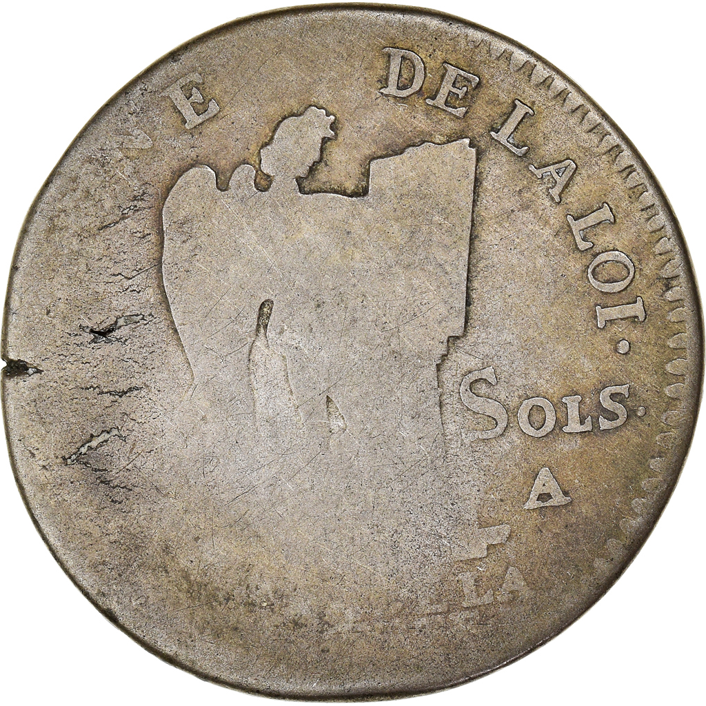 Coin, France, Louis XVI, 30 Sols, 1792, Paris, , Silver, KM:606.1