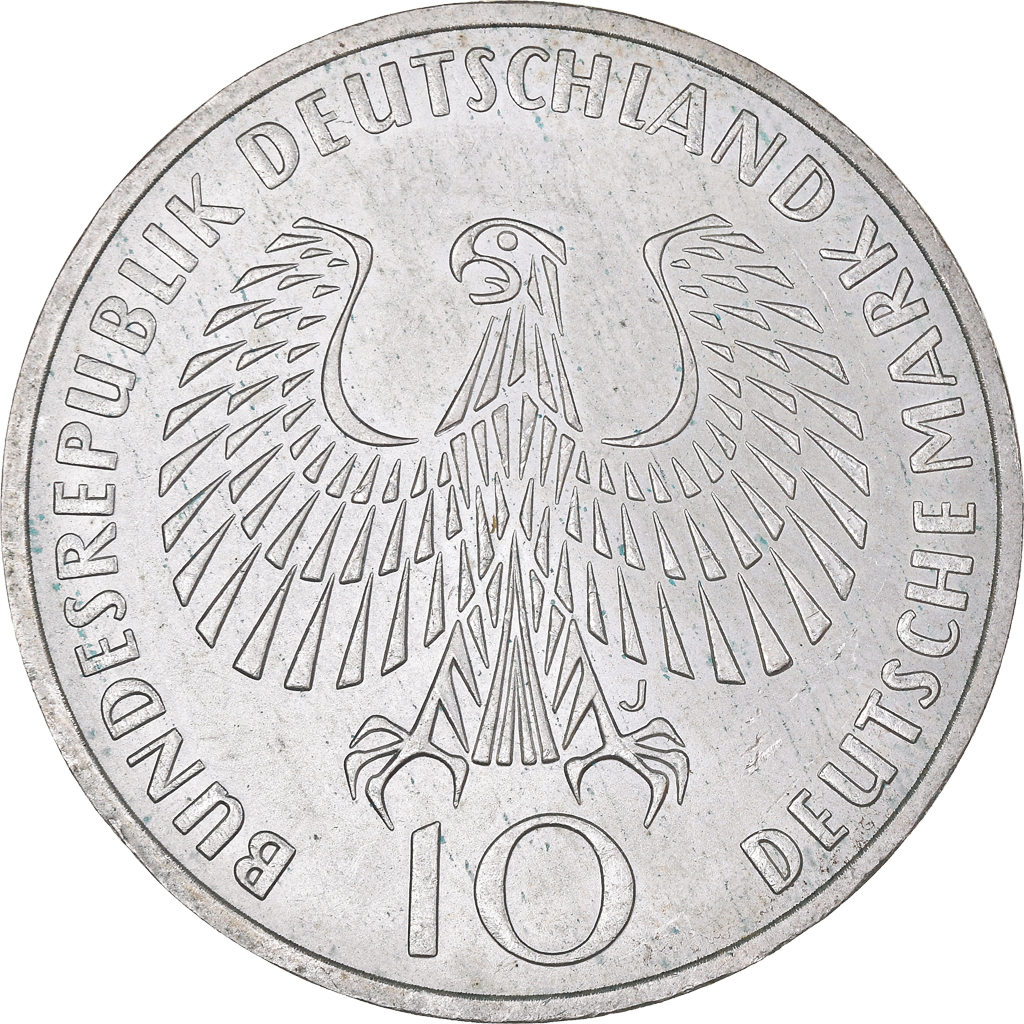 Coin, GERMANY - FEDERAL REPUBLIC, Munich olympics, 10 Mark, 1972, Hamburg